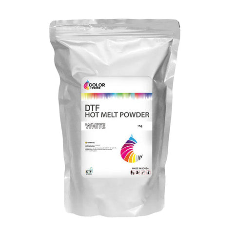 DTF Hot Melt Powder White Booster Bag - 1KG