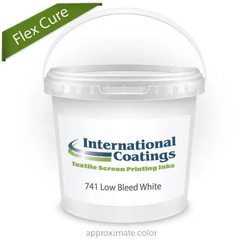 International Coatings 741 Ultra LB White FlexCure Plastisol Ink International Coatings