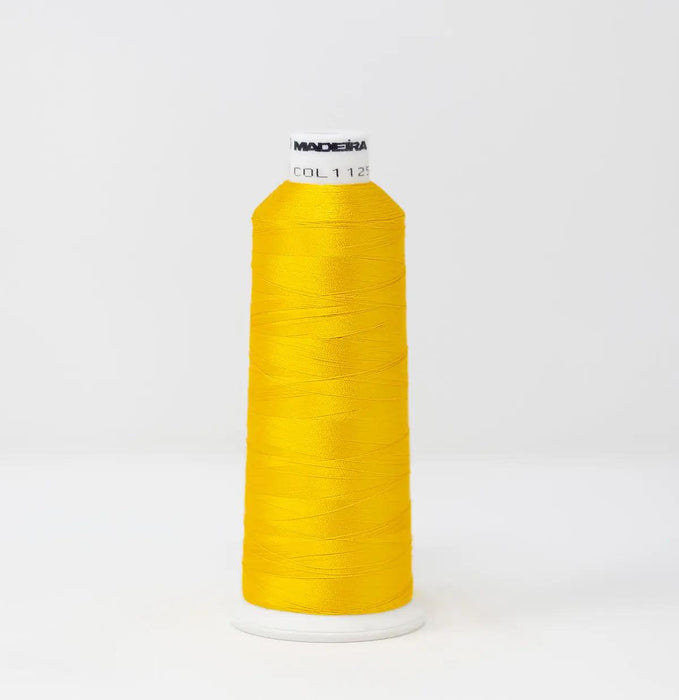 Madeira Rayon 1125 Saffron Embroidery Thread 5500 Yards