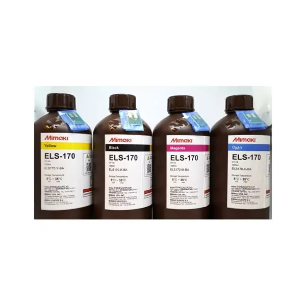 Mimaki ELS-170 Yellow UV Ink - 1 Liter Bottle