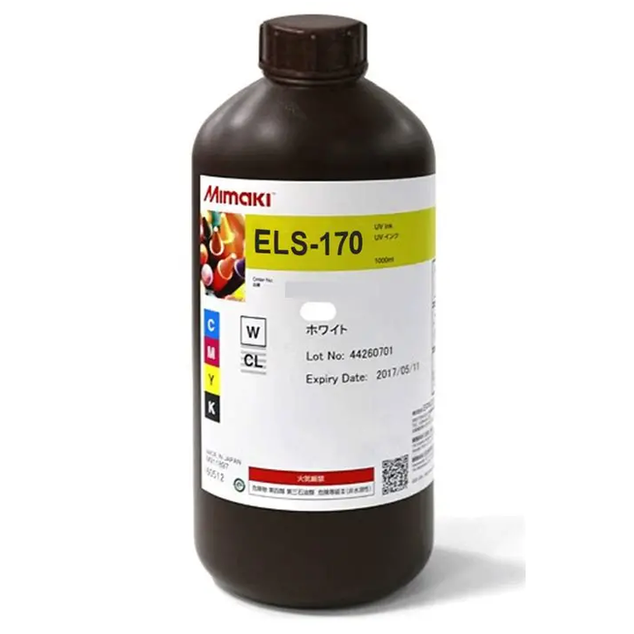 Mimaki ELS-170 Yellow UV Ink - 1 Liter Bottle