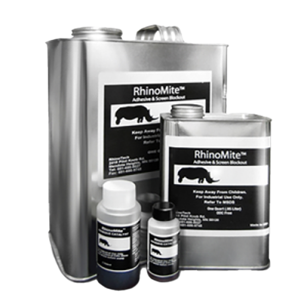 RhinoTech RMA 3500R RhinoMite Frame Adhesive Red and 1/2oz Catalyst - 1 Quart