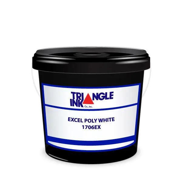 Triangle Ink 1706 Excel Poly White - 1 Gallon