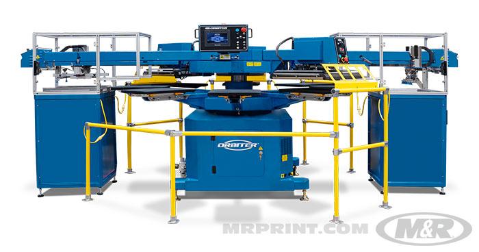 M&R Orbiter 8 Station 3 Heat Press